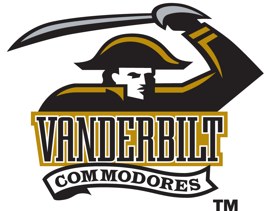 Vanderbilt Commodores 1999-2004 Secondary Logo iron on transfers for clothing